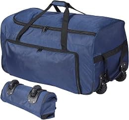 REDCAMP 85L/120L/140L Foldable Duffle Bag with Wheels, Large Travel Duffel Bag - Best Deal Finder