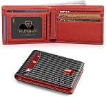RUNBOX Top Layer Genuine Cowhide Leather Wallet for Men Slim Mens Wallet-Money Clip RFID Wallet-Gift Box, 1. - Amazon.ae Price Tracker