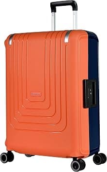 Eminent Checked Luggage 26 Inches – Polypropylene Hard Case Luggage Sets with 4 Double Spinner Wheels TSA Lock (Checked Luggage 26-Inch, Orange DarkBlue) on Amazon.sa - Price Tracker