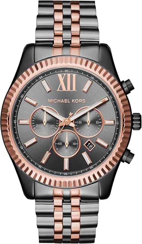 Michael Kors Lexington Men's Watch, Stainless Steel Bracelet Watch for Men on Amazon.ae - Price Tracker
