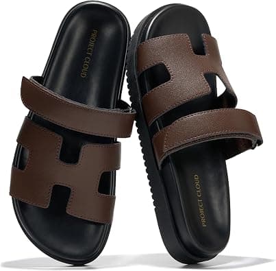 Project Cloud Mayven womens Slide | Plush Soft Insole Water Resistant Beach Footwear - Stylish Womens Slides Comfortable Women Sandals - Non-Slip Outsole on Amazon.ae - Price Tracker