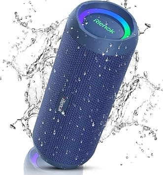 RIENOK Portable Bluetooth Speaker 30W Dual Pairing True Wireless Stereo HD Sound IPX7 Waterproof Outdoor Sport Shower Wireless Speaker Bluetooth 5.3 for Home Party - Best Deal Finder