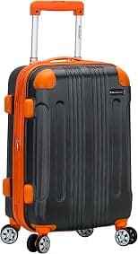 Rockland 20" Expandable Carry on, Spinner Luggage, 20" Expandable Carry On, Spinner Luggage - Best Deal Finder