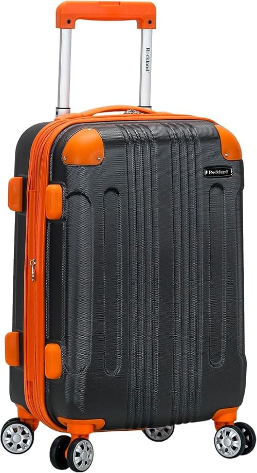 Rockland 20" Expandable Carry on, Spinner Luggage, 20" Expandable Carry On, Spinner Luggage on Amazon.ae - Price Tracker