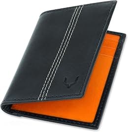 PELLE TORO Minifold Men's Slim Leather Wallet with RFID Blocking Contactless Handmade, Minimalist and Slim, in Gift Box for Men - Best Deal Finder