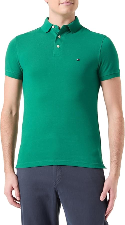 Tommy Hilfiger mens 1985 SLIM POLO Polo Shirt on Amazon.ae - Price Tracker