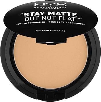 NYX PROFESSIONAL MAKEUP Stay Matte But Not Flat Powder Foundation, Soft Beige - Best Deal Finder