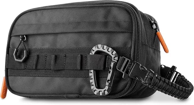 Fitdom Tactical Toiletry Bag Dopp Kit Case For Men. Perfect For Travel & Storage. Fits Large & Small Cosmetic Makeup, Clipper, Toothbrush, Shower, Shaving & Grooming Care. Best Overnight Organizer - Best Deal Finder