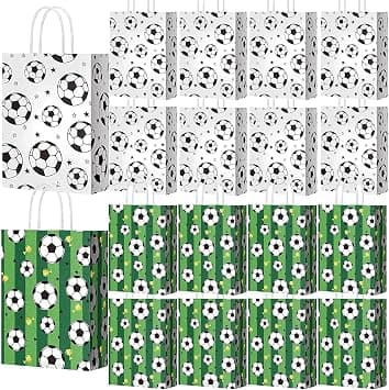 YelaJoy Football Paper Bags (16 Pack) – Football Party Gift Bags for Birthdays, Goodie Bags & Candy Storage on Amazon.ae - Price Tracker