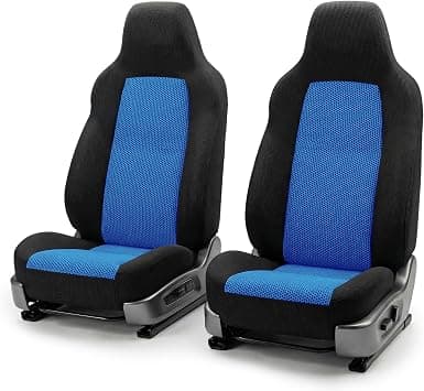 FH Group Fh Fb102102 Classic Cloth Car Pair Set Seat Covers Black Fit Most Car Truck Suv Or Van One Size BLUE on Amazon.ae - Price Tracker