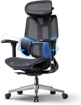 HBADA E3 Air 2026 Edition Ergonomic Office Chair, 3-Zone Lumbar - دليلك لأفضل العروض