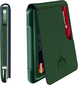 MURADIN Mens Wallet Tactical Bifold Wallets for Men Metal RFID Blocking Aluminum Money Cards Holder Gifts for Men - Best Deal Finder