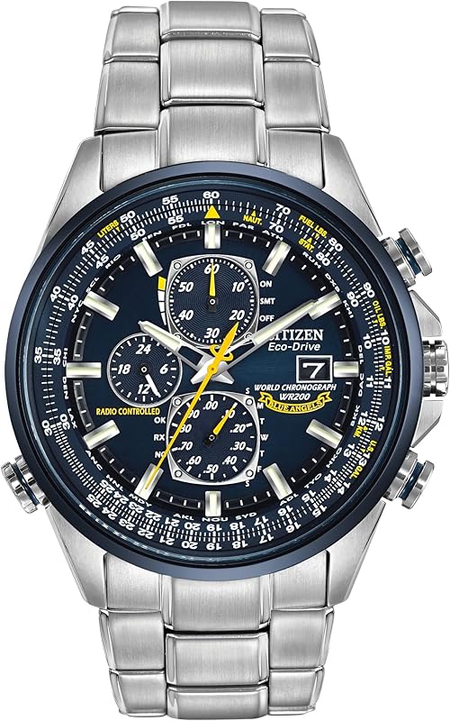 プロマスター Citizen Mens Solar Powered Watch, Analog Display and Stainless Steel Strap AT8020-54L on Amazon.ae - Price Tracker
