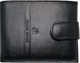 Pierre Cardin Mens Slim Wallet Slim Men Small Thin RFID Gift Wallet with Coin Pocket Thin Bill Holder Wallet for Boys, black, L, Slim - Best Deal Finder