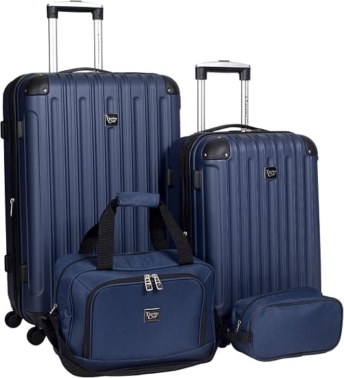Travelers Club 4 Piece Midtown Luggage Set على Amazon.ae - متتبع الأسعار