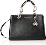 Michael Kors Womens Cynthia Satchel Satchel (pack of 1) - Best Deal Finder