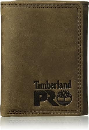 Timberland PRO mens Leather RFID Trifold Wallet With ID Window Wallet on Amazon.ae - Price Tracker