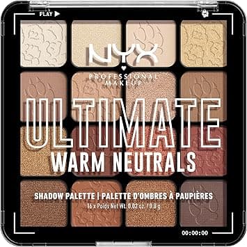 NYX PROFESSIONAL MAKEUP, Ultimate Shadow Palette, Eyeshadow Palette - Warm Neutrals on Amazon.ae - Price Tracker
