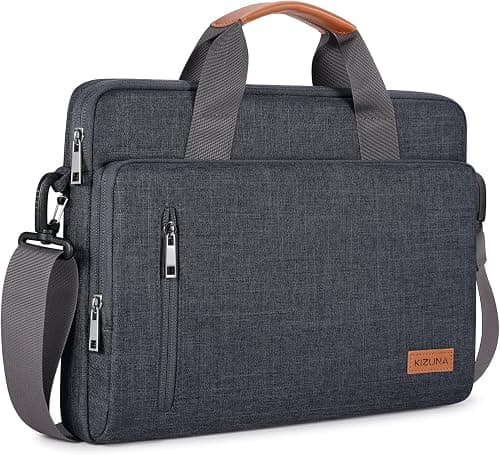 KIZUNA Laptop Bag 14 Inch Laptop Bag 14 Inch Notebook for MacBook Air 15 M4 2025/Lenovo IdeaPad Flex 5/IdeaPad 3i Gen 6/Yoga Slim 7 Pro X/14.4 Inch Studio 2/15 Inch Surface Laptop 7 Case, Dark Grey على Amazon.ae - متتبع الأسعار