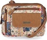 MultiSac Zippy Triple Compartment Crossbody Bag - متتبع أسعار Amazon.sa