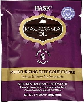 Hask Macadamia Oil Moisturizing Deep Conditioning Treatment Packet, 1.75 Ounce on Amazon.ae - Price Tracker