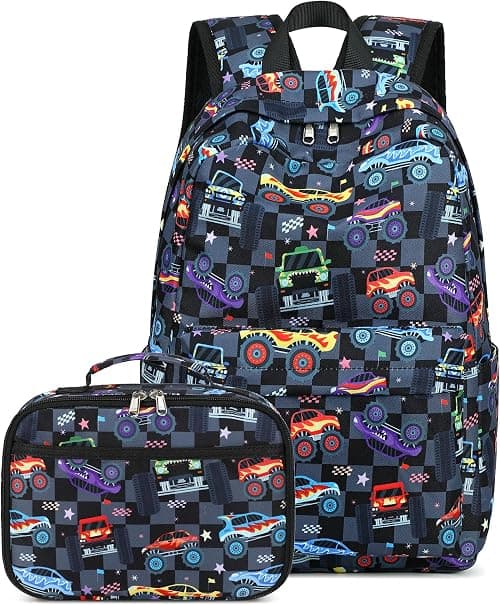 Bluboon School Backpack for Boys Teens Bookbag Travel Daypack Kids Girls Lunch Bag Pencil Case on Amazon.ae - Price Tracker