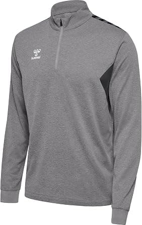 hummel Men's Hmlauthentic Half Zip Sweatshirt Sweatshirt on Amazon.ae - Price Tracker