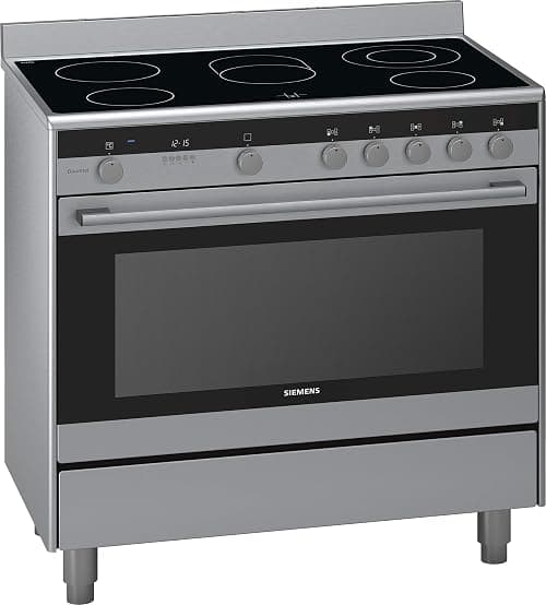 Siemens Hy738357M 90X60 cm Ceramic Cooker, Silver"Min 1 year manufacturer warranty" on Amazon.ae - Price Tracker