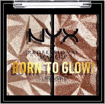 NYX PROFESSIONAL MAKEUP Born To Glow Icy Highlighter Duo - High Key Flex on Amazon.ae - Price Tracker