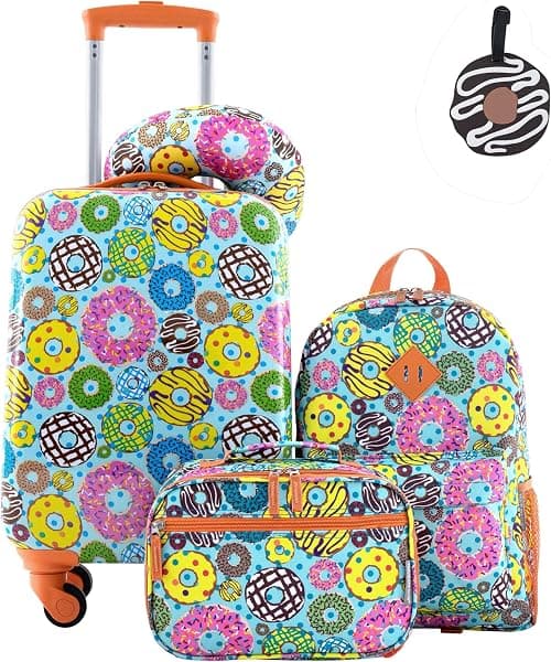 Travelers Club Unisex Kid's 5 Piece Luggage Travel Set on Amazon.ae - Price Tracker
