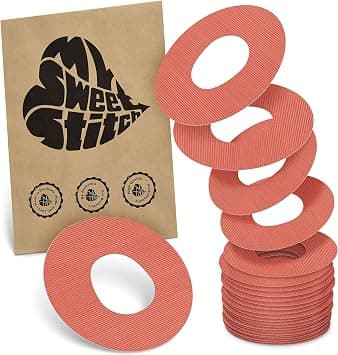 MySweetStitch Plasters for Dexcom G7 Sensor, Waterproof, Breathable and Skin-friendly (Pack of 25) Made in Germany, Outer Diameter 65 mm, Coral على Amazon.ae - متتبع الأسعار
