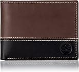 Timberland Men's Leather Passcase Wallet Trifold Wallet Hybrid - متتبع أسعار Amazon.sa