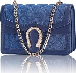 Aiqudou Crossbody Bag and Satchel Purse for Women - Fashion Snake Print Chain Purse Luxury PU Leather HandBag - Best Deal Finder