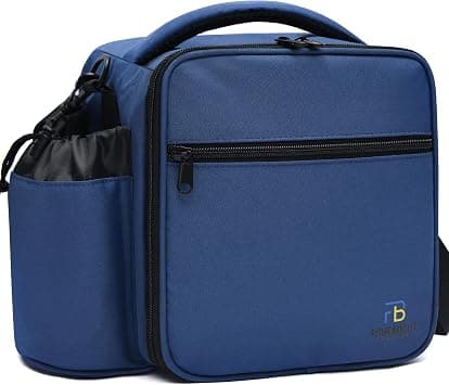 Future Band Lunch Bag for Women, Men & Kids, Fresh Keep Lunch Box, Insulated Reusable Leakproof Cooler Bag – High Capacity Meal Prep Lunch Tote Bag for Office/Work/School/Picnic - Blue on Amazon.ae - Price Tracker