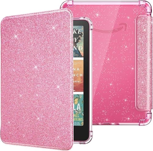 Moko Case for 7" Kindle Paperwhite 12th Generation 2025/2024, Glitter Pink on Amazon.ae - Price Tracker
