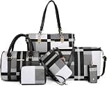 2E-youth womens Purses and Handbags Set tote handbag satchel shoulder bag purse - Best Deal Finder