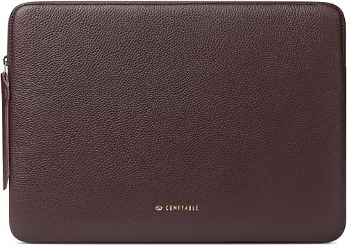 Comfortable Genuine Leather Laptop Sleeve 13" 14" Color on Amazon.ae - Price Tracker