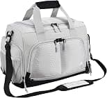 FocusGear Ultimate Gym Bag 2.0: Durable Crowdsource Designed Duffel Bag with 10 Optimal Compartments, Water Resistant Pouch, Green, 11.5"H x 10.5"W x 20"L - Best Deal Finder