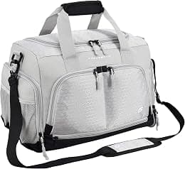 FocusGear Ultimate Gym Bag 2.0: Durable Crowdsource Designed Duffel Bag with 10 Optimal Compartments, Water Resistant Pouch, Green, 11.5"H x 10.5"W x 20"L - Best Deal Finder