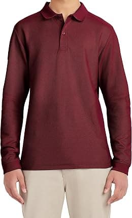 Izod Men's School Uniform Polo Shirt - Best Deal Finder