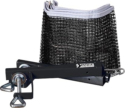 B Best Sporting Table Tennis Net Set Black I Table Tennis Net Outdoor & Indoor I Weatherproof Table Tennis Accessories I Sturdy Net for Outdoor Table Tennis Table I 15 cm Net Height على Amazon.ae - متتبع الأسعار
