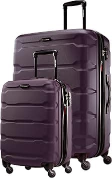 Samsonite Omni Pc Hardside Expandable Luggage, Pink, One Size, Purple, 2-Piece Set (20/28), 2-piece Set on Amazon.ae - Price Tracker
