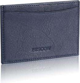 Leather Thin Card Holder, Slim ID Case Small Credit Card Wallet for Men & Women - Best Deal Finder