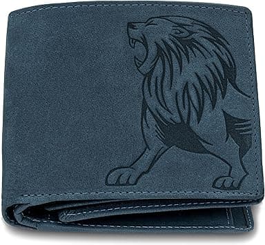 URBAN FOREST Leo Leather Wallet for Men, Blue, Vintage on Amazon.ae - Price Tracker