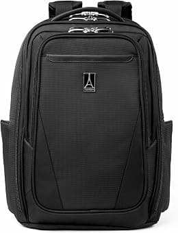 Travelpro Maxlite Lightweight Laptop Backpack, Fits up to 15 Inch Laptop and 11 Inch Tablet, Water Resistant, Men and Women, Work, Travel, Black, 18-Inch, Black, 18-Inch, Maxlite Lightweight Laptop - Best Deal Finder