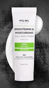 PROWL by Tiger Shroff Daily Brightening Cream for Men | Face Moisturiser on Amazon.ae - Price Tracker