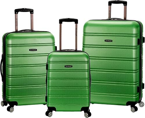 Rockland Melbourne Hardside Expandable Spinner Wheel Luggage on Amazon.ae - Price Tracker