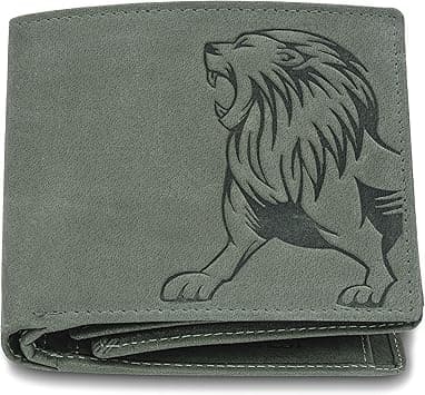 Urban Forest Leo Leather Wallet for Men, Vintage Green, 13 cm (H) x 11 cm (W) x 2.5 cm (D), Two Fold Wallet on Amazon.ae - Price Tracker