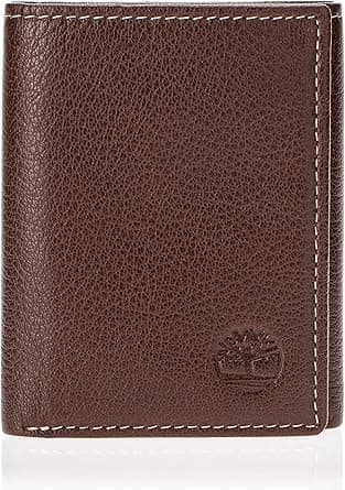 Timberland Men's Leather Trifold Wallet with Id Window Tri-Fold on Amazon.ae - Price Tracker