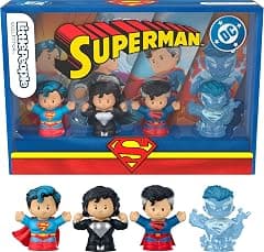 Fisher-Price JFD63 Little People Collector Superman Through the Ages Special Edition for Adults and Fans - 4 Figures in Display Packaging - Amazon.ae Price Tracker
